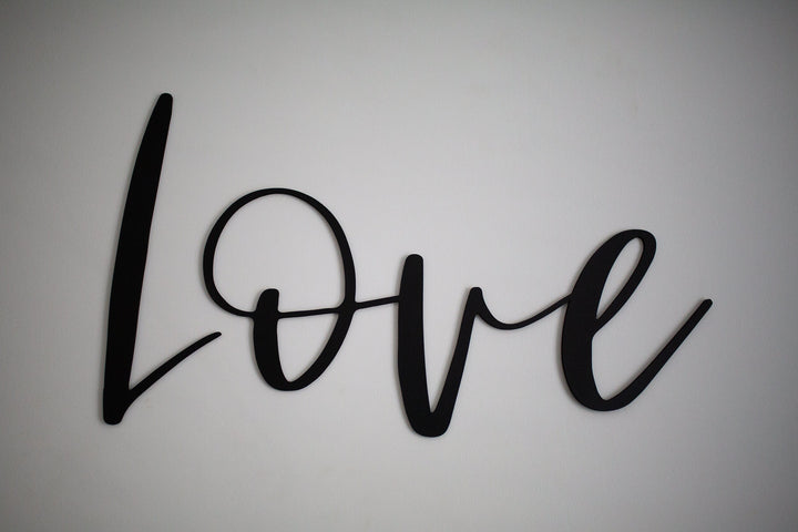 Love Wall Sign